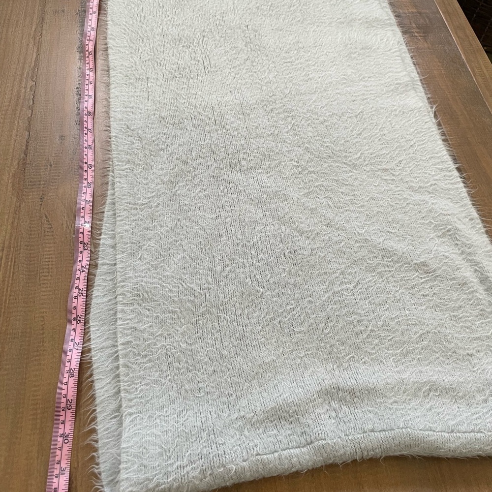 REVOLVE Cream Textured Scarf